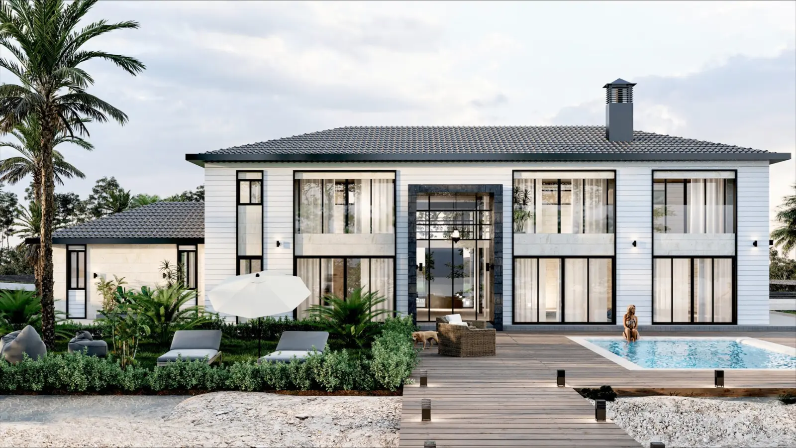 Casa prefabricada de acero Malin